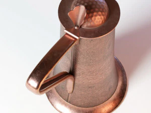 copper jug 3D Model