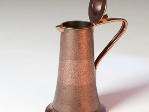 copper jug 3D Model