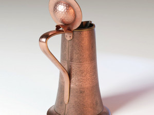 copper jug Modèle 3D