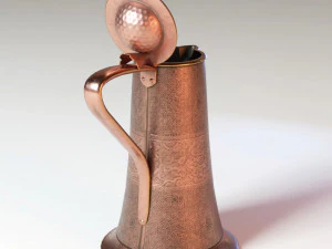 copper jug 3D Model