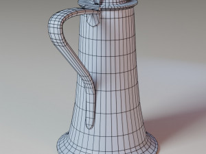 copper jug Modèle 3D