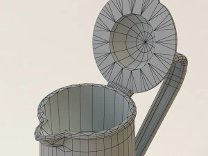 copper jug 3D Model