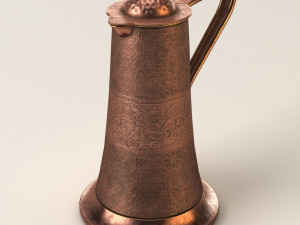 copper jug Modèle 3D