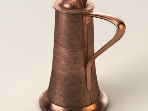 copper jug Modèle 3D