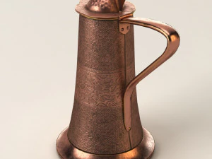 copper jug 3D Model