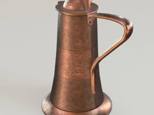 copper jug 3D Model