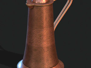 copper jug 3D Model