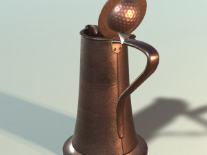 copper jug Modèle 3D