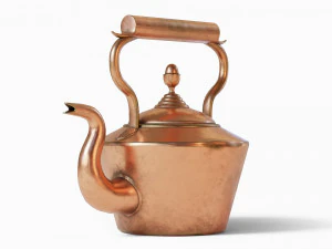 bouilloire en cuivre Modèle 3D