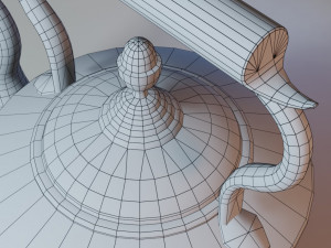 copper kettle 3D 模型