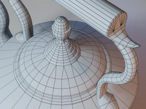 bouilloire en cuivre Modèle 3D