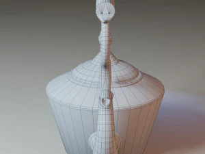 bouilloire en cuivre Modèle 3D