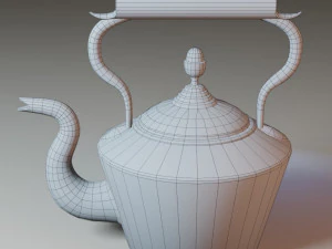 bouilloire en cuivre Modèle 3D