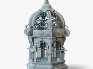 Birdcage Fancy Modello 3D