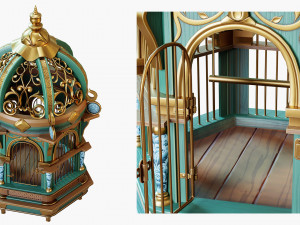 Birdcage Fancy Modello 3D
