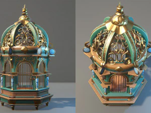 Birdcage Fancy 3D Model