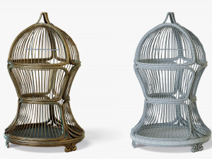 Birdcage Victorian Modèle 3D