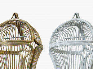 Birdcage Victorian Modello 3D