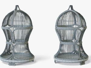 Birdcage Victorian Modello 3D