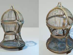 Birdcage Victorian Modello 3D