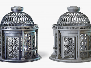 Birdcage Art Deco Modèle 3D