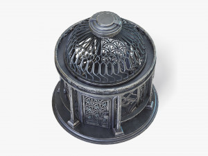Birdcage Art Deco 3D 模型
