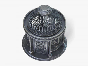Birdcage Art Deco 3D Model