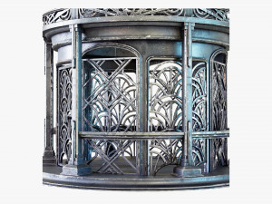 Birdcage Art Deco 3D 模型