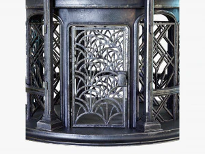 Birdcage Art Deco 3D Model