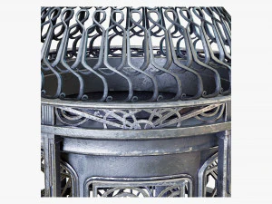 Birdcage Art Deco 3D Model