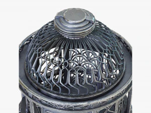 Birdcage Art Deco 3D Model