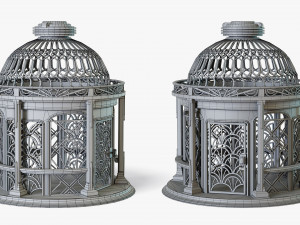 Birdcage Art Deco 3D 模型