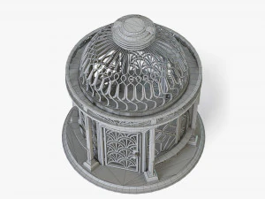 Birdcage Art Deco 3D Model