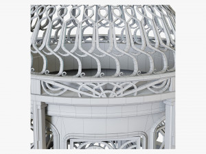 Birdcage Art Deco 3D 模型