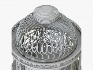 Birdcage Art Deco 3D Model