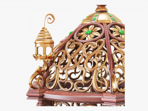 Birdcage Fantasy 3D Model