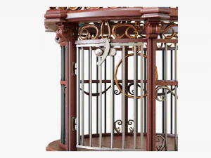 鳥かごのファンタジー 3Dモデル