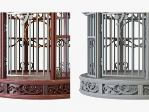 Birdcage Fantasy 3D Model