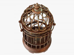 Birdcage Vintage 3D Model