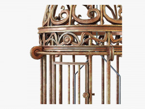 Birdcage Vintage 3D Model