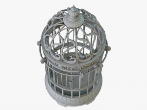 Birdcage Vintage 3D Model