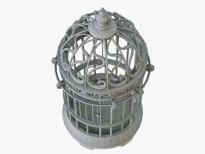 Birdcage Vintage 3D Model