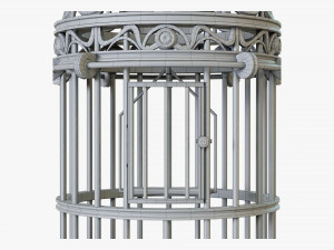 Birdcage Vintage 3D Model