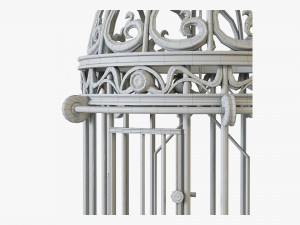 Birdcage Vintage 3D Model