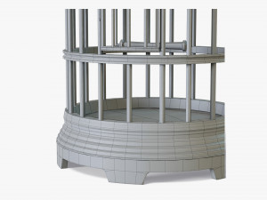 Birdcage Vintage 3D Model
