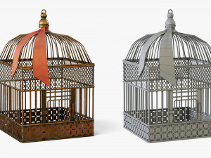 Birdcage Flapper Style Modèle 3D