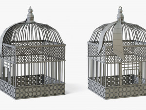 Birdcage Flapper Style 3D Модель