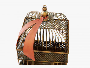 Birdcage Flapper Style 3D Модель