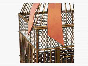 Birdcage Flapper Style 3D Модель