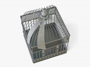 Birdcage Flapper Style 3D Модель
